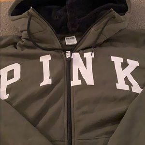 Pink hoodie